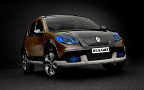 Красивый автомобиль Renault Sandero в Москве