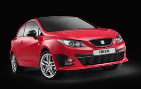 Красивый автомобиль Seat Ibiza