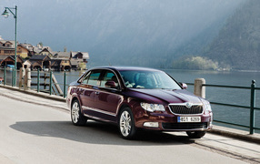 Новая машина Skoda SuperB