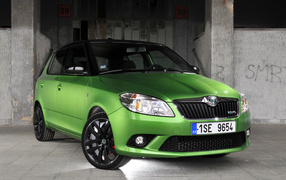 Надежная машина Skoda Fabia