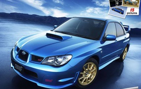 Автомобиль марки Subaru модели Impreza WRX STI
