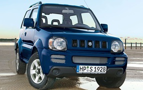  Красивый автомобиль Suzuki Jimny