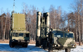 Ракетные установки на природе