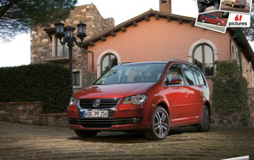 Автомобиль марки Volkswagen модели Touran