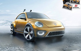 Дизайн автомобиля Volkswagen Beetle Dune 2014
