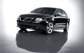 Beautiful car Volvo s40 in Moscow 