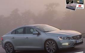 Красивый автомобиль Volvo s60 в Москве