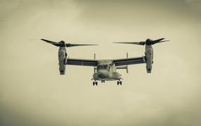 Вертолет с двумя винтами