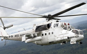 Российский вертолет МИ-21