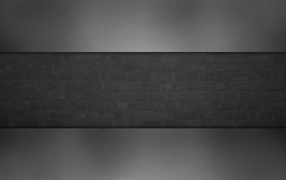 Кирпичная полоса на стали