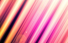 Розовые лучи