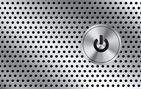 Кнопка на металле