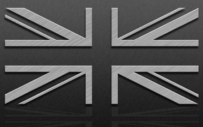 Металлический флаг Британии
