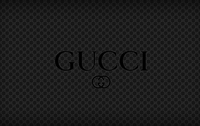 Черный логотип Gucci