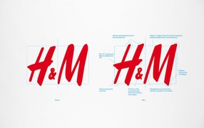 Чертеж бренда одежды H&M