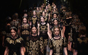 Показ мод от Dolce & Gabbana