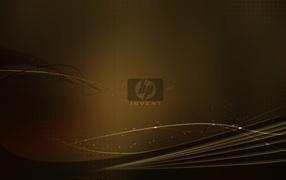 HP brown background
