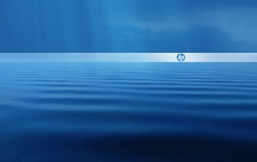 HP над волнами моря