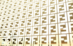 Текстура из логотипа Fendi