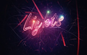 Надпись свет