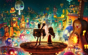 Красивый мультфильм Книга жизни