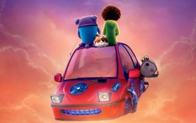 Дом в летающем автомобиле