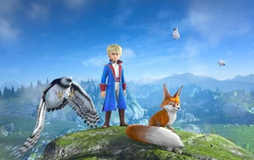 The Little Prince with fox