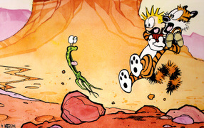 	   Calvin and Hobbes