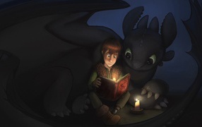 	   Cartoon How to train your dragon