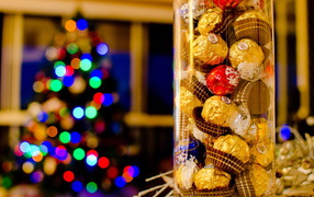 Коробка с конфетами