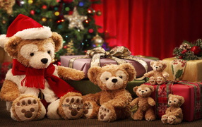Медвежата на Рождество