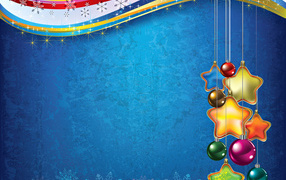 Рождественский фон