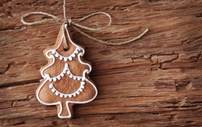 Печенье в виде елки