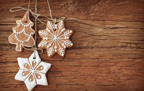 Печенье на веревочках