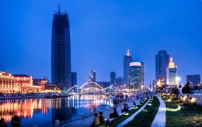 Китайский город на реке