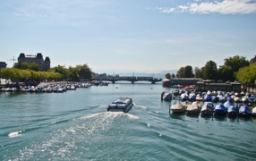 Пристань в Швейцарии