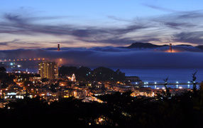 Мост в тумане