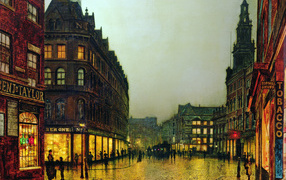 Город после дождя