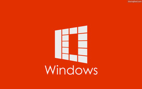 Оранжевый логотип Windows 10