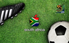 Apple в стиле футбола