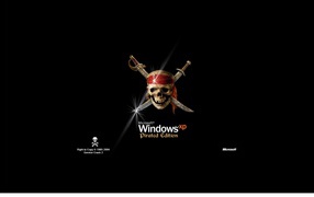 Pirate copy of Windows