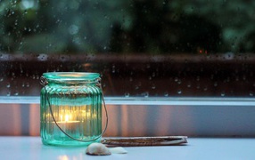 Свеча в банке