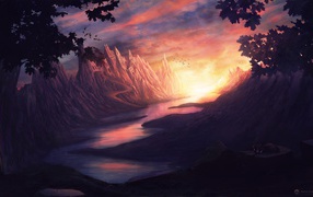 Замок в пещере