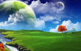 Фантастический пейзаж