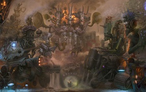 Фантастические конструкции стимпанк