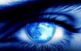 Неоновый глаз