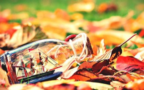 Кораблик в бутылке