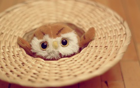 Mягкая игрушка совёнок