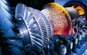 Турбина электростанции