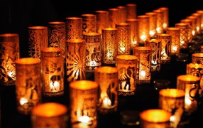 Декоративные фонарики